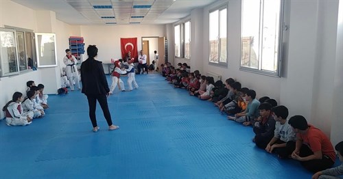 Karaisalı Halk Eğitim Merkezi Bünyesinde Tekvando Kursu Açıldı
